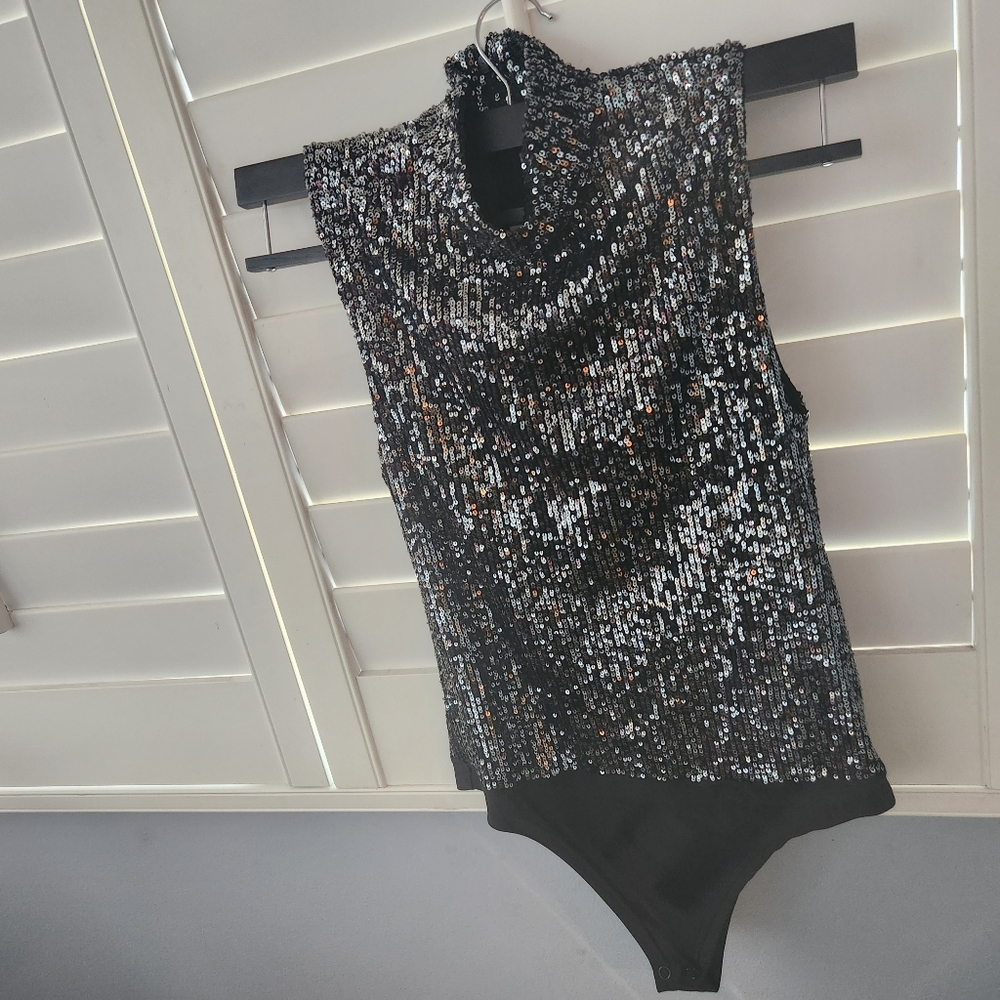 BB Dakota Sequin Festival Bodusuit
